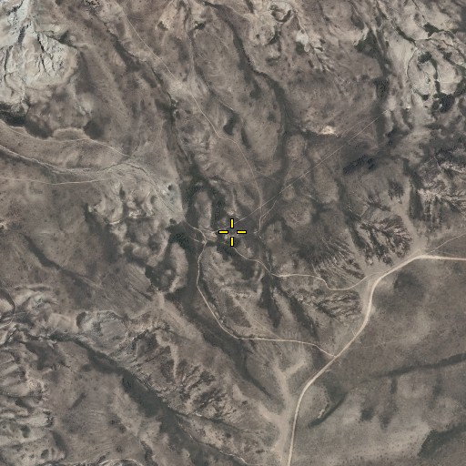 Aerial/Satellite Image of Box Spring, WY