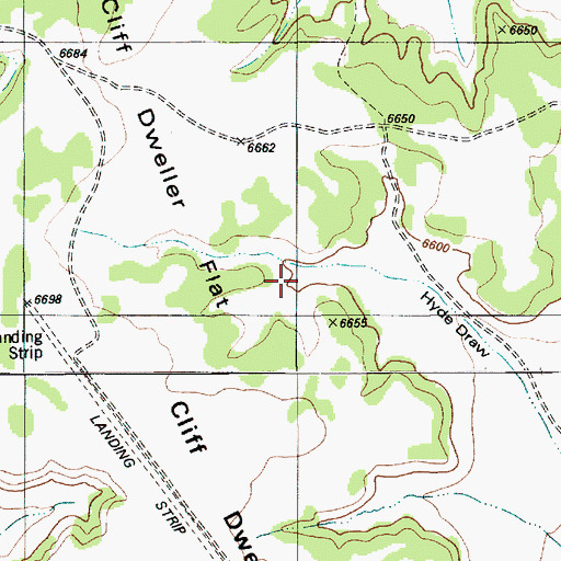 Topographic Map of Brillian Mine, UT