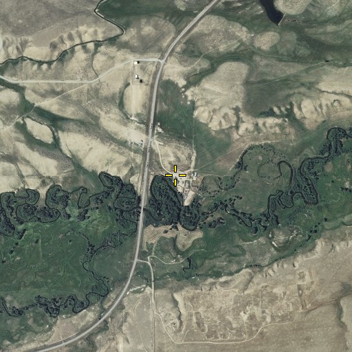 Aerial/Satellite Image of Dobson Ranch, WY