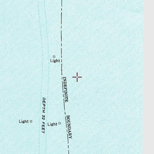 Topographic Map of Mobile Bay, AL