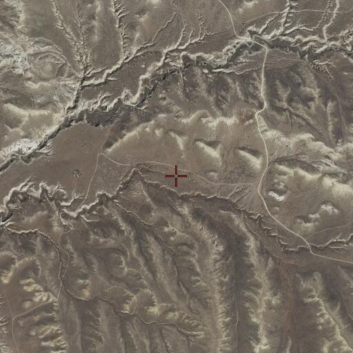 Aerial/Satellite Image of Hayes Reservoir, WY