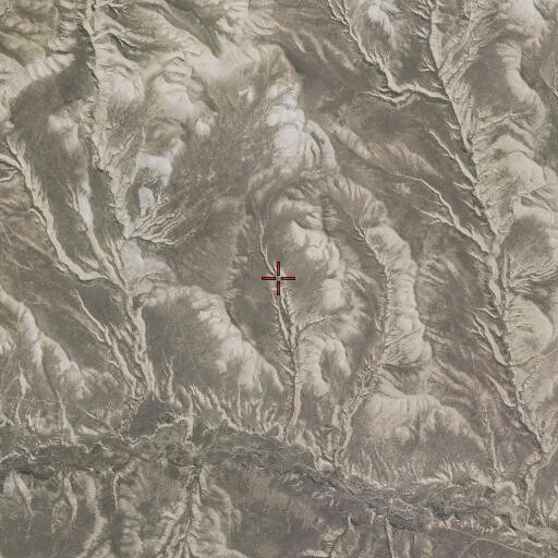 Aerial/Satellite Image of Homestead Reservoir, WY