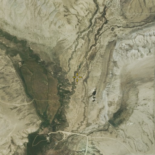 Aerial/Satellite Image of Mud Spring Draw, WY