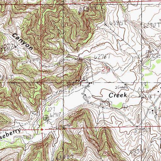 Topographic Map of Renner's Ranch, WY