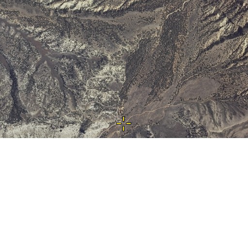Aerial/Satellite Image of Scott Canyon, WY