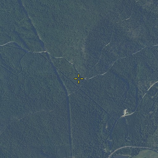 Aerial/Satellite Image of Clairmont Gap, AL