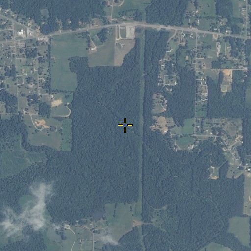 Aerial/Satellite Image of Crowdabout Creek, AL