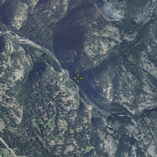 Aerial/Satellite Image of Thief Creek, WY