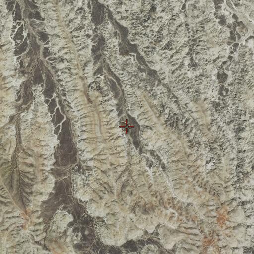 Aerial/Satellite Image of Witness Corner Reservoir, WY