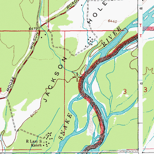 Topographic Map of Stewart Draw, WY