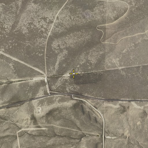 Aerial/Satellite Image of Miller, WY