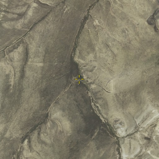 Aerial/Satellite Image of East Fork Bear Creek, WY