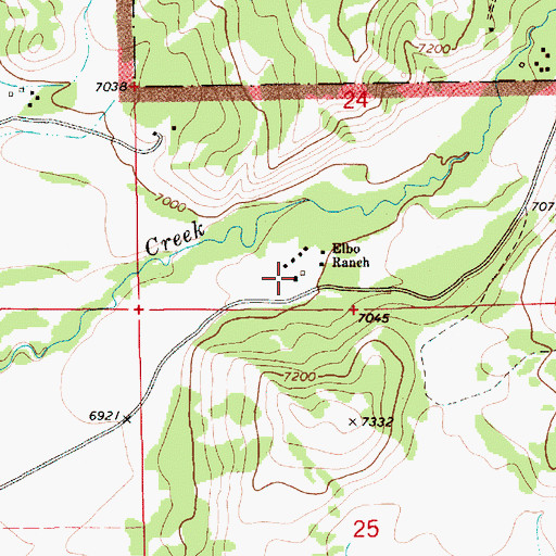 Topographic Map of Teton Science School, WY