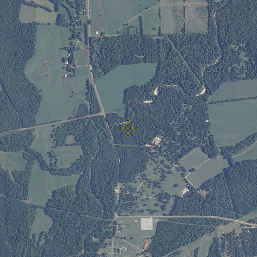 Aerial/Satellite Image of Mitchell Creek, AL