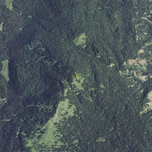 Aerial/Satellite Image of Pilgrim Mountain, WY