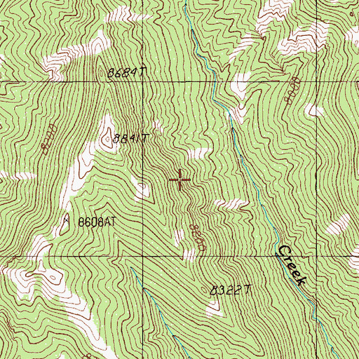 Topographic Map of Park County, WY