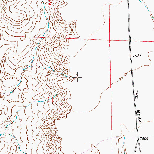 Topographic Map of Sublette County, WY