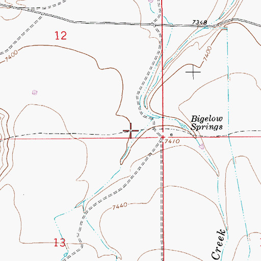 Topographic Map of Uinta County, WY
