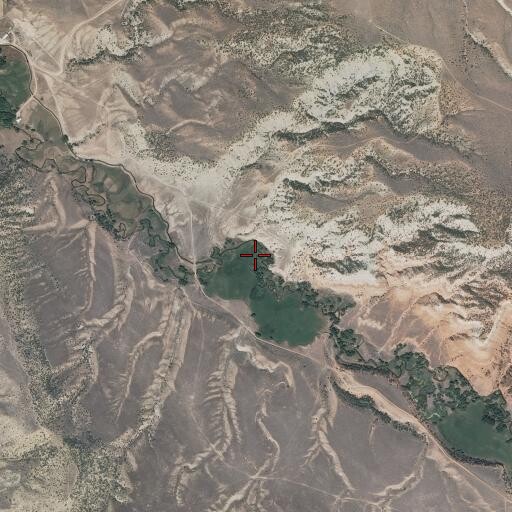 Aerial/Satellite Image of Otter Creek Ranch Airport (historical), WY