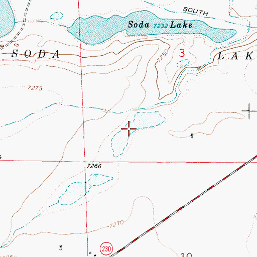 Topographic Map of Harman Reservoir, WY