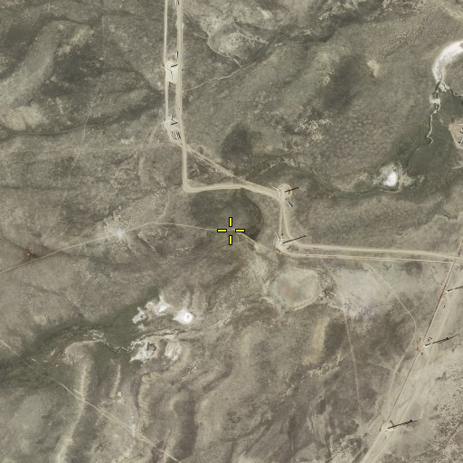 Aerial/Satellite Image of Lace Dam, WY