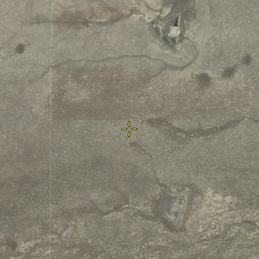 Aerial/Satellite Image of Dutton Dam, WY
