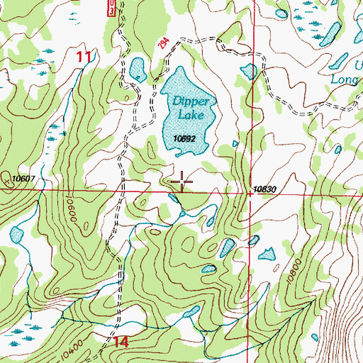 Topographic Map of First Enlargement of Wiant Dam, WY