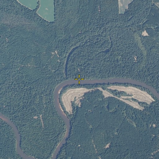 Aerial/Satellite Image of Smith Creek, AL