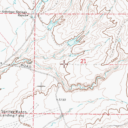 Topographic Map of South Wall Number 3 Reservoir, WY