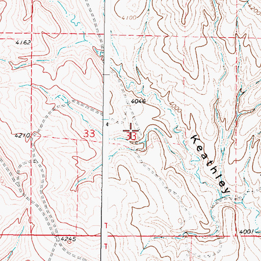 Topographic Map of Bob Dam, WY