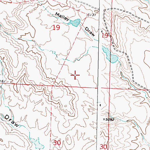 Topographic Map of Steffensen Number 2 Dam, WY