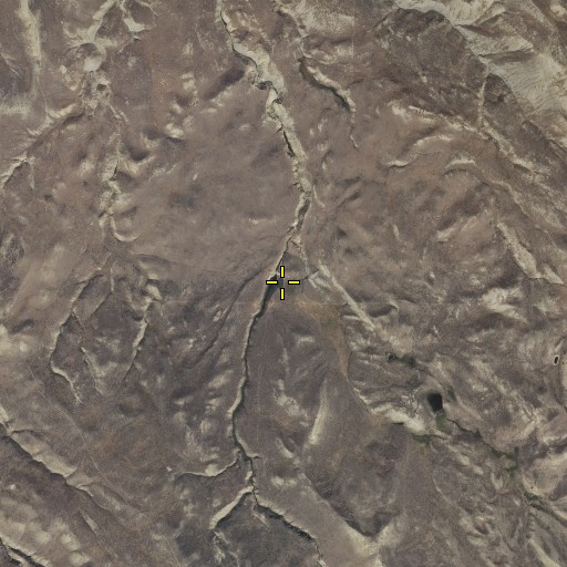 Aerial/Satellite Image of Gardner Reservoir Number 3, WY