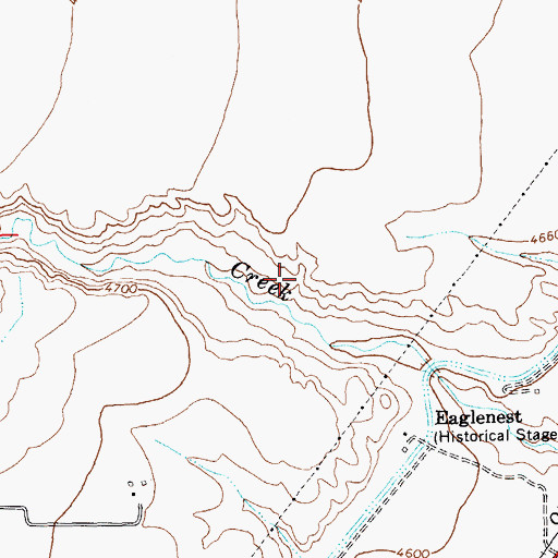 Topographic Map of Emma Lanchbury Reservoir, WY