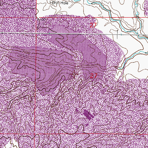Topographic Map of Number 4 Evaporation Dam, WY