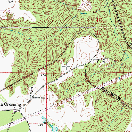 Topographic Map of NEW-AM (Monroeville), AL