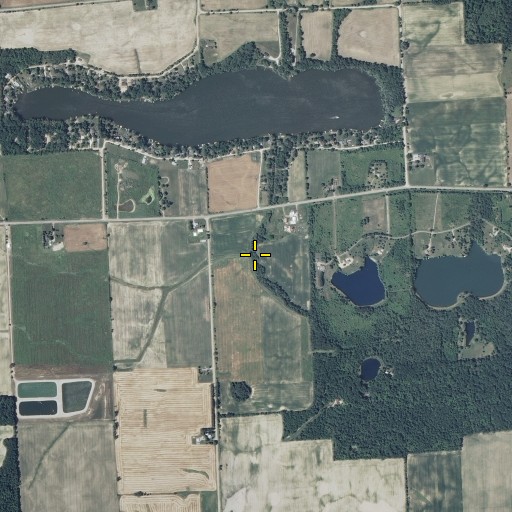 Aerial/Satellite Image of Timma Drain, MI