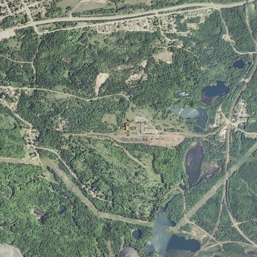 Aerial/Satellite Image of Tracy Mine, MI