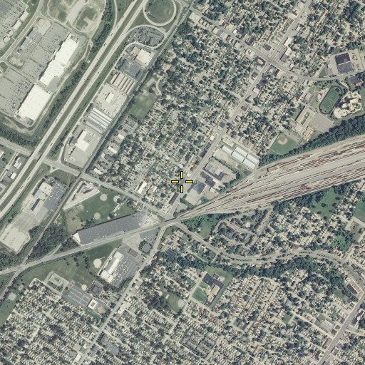 Aerial/Satellite Image of Tyre Drain, MI