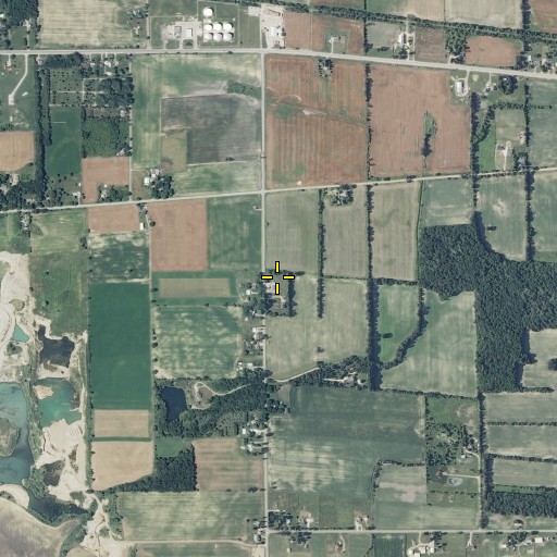 Aerial/Satellite Image of Union School, MI