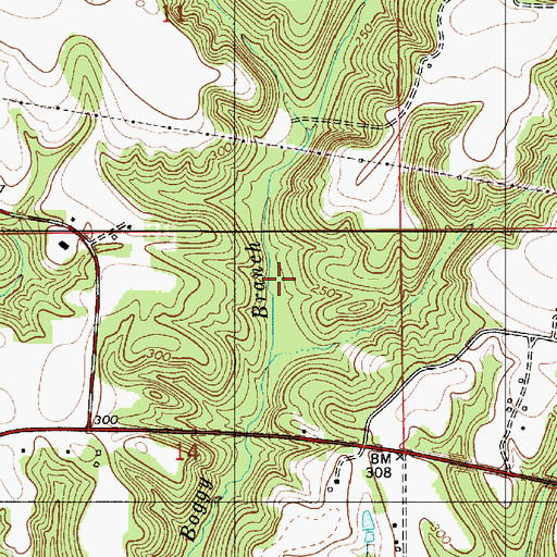 Topographic Map of Autaugaville Division, AL