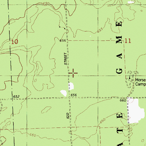 Topographic Map of Whitmeyer School, MI