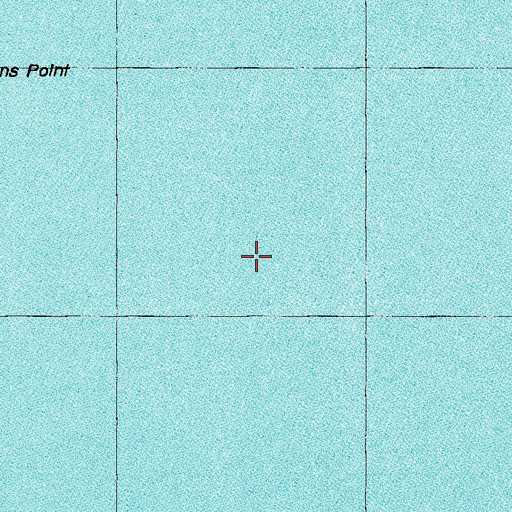 Topographic Map of Wiggins Point Shoal, MI
