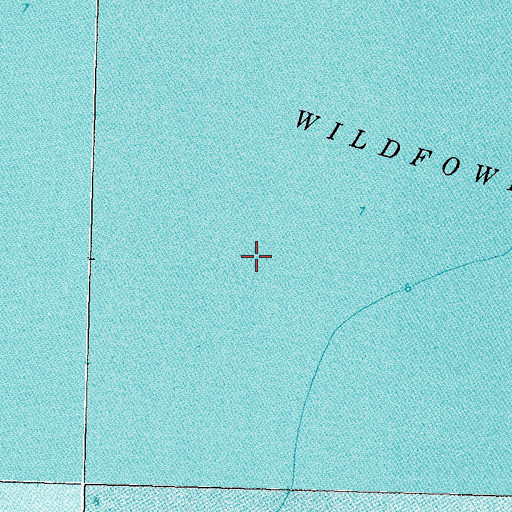 Topographic Map of Wild Fowl Bay, MI