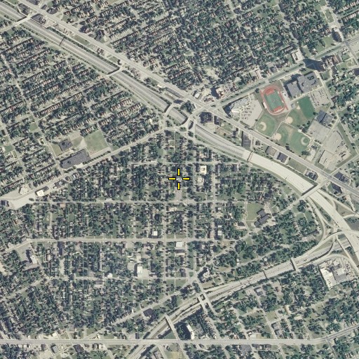 Aerial/Satellite Image of Wingert School, MI