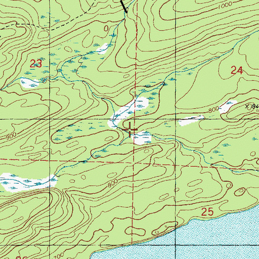 Topographic Map of Isle Royale National Park, MI