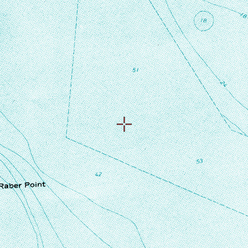Topographic Map of Lime Island Channel, MI
