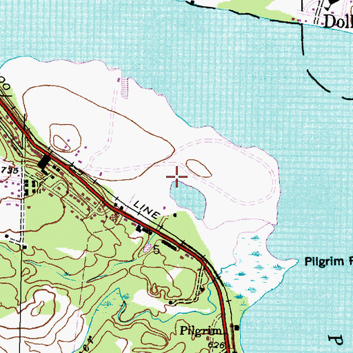 Topographic Map of Sands Development Company, MI