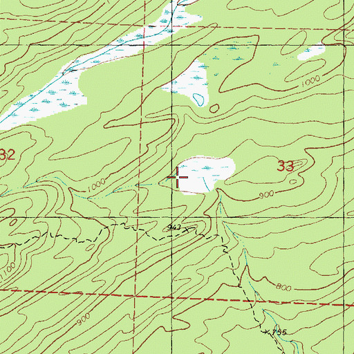 Topographic Map of Isle Royale, MI