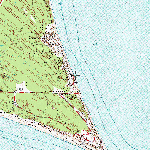 Topographic Map of Ed Wise Fishery, MI