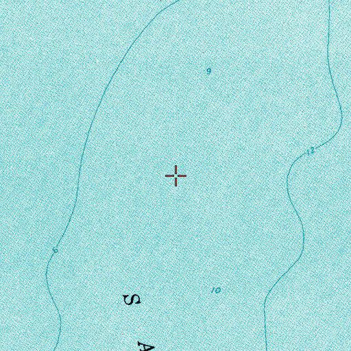 Topographic Map of Church of God, MI